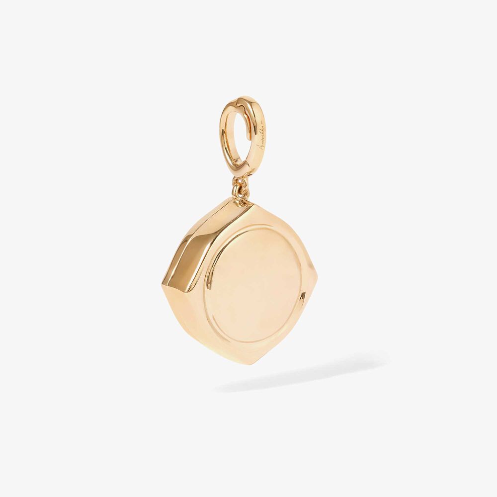 Lovelocket 18ct Yellow Gold Diamond Charm Pendant | Annoushka jewelley