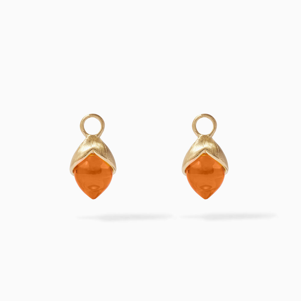 18ct Gold Citrine Earring Drops | Annoushka jewelley