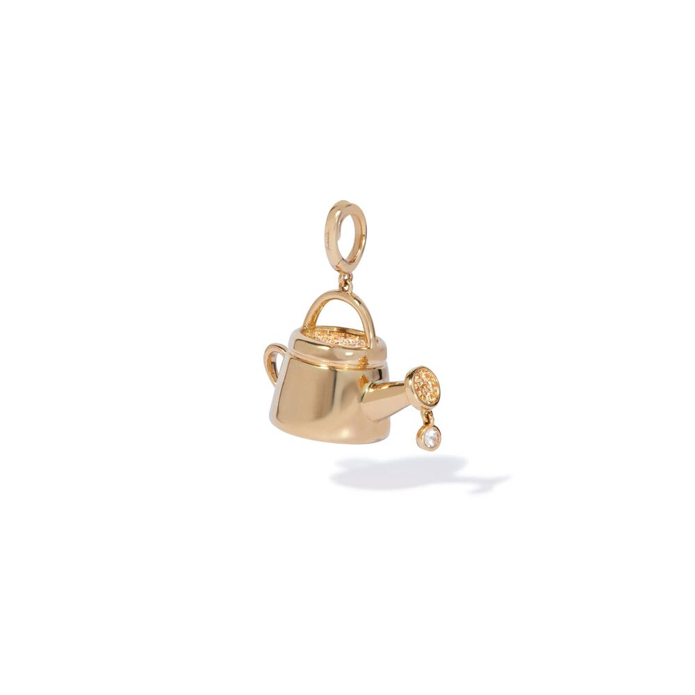 18ct Gold Sapphire Water Your Hope Charm | Annoushka jewelley
