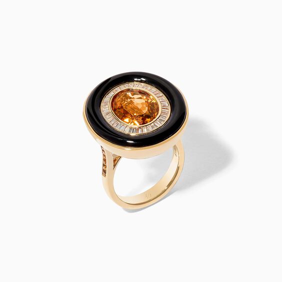 Unique 18ct Gold Citrine Ring & Pendant | Annoushka jewelley