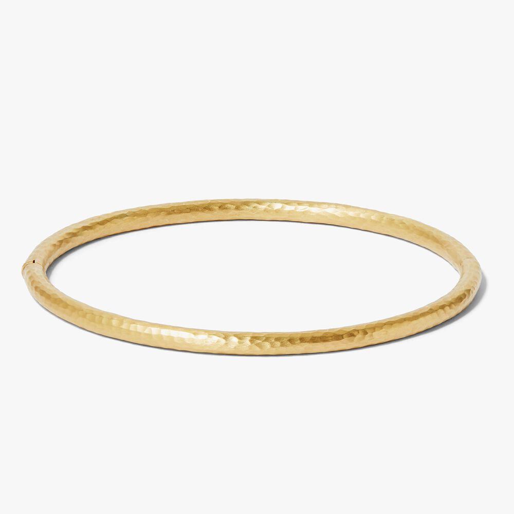 18ct Gold Organza Large Bangle | Annoushka jewelley