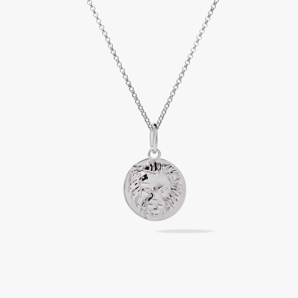 Mythology 18ct White Gold Leo Necklace | Annoushka jewelley