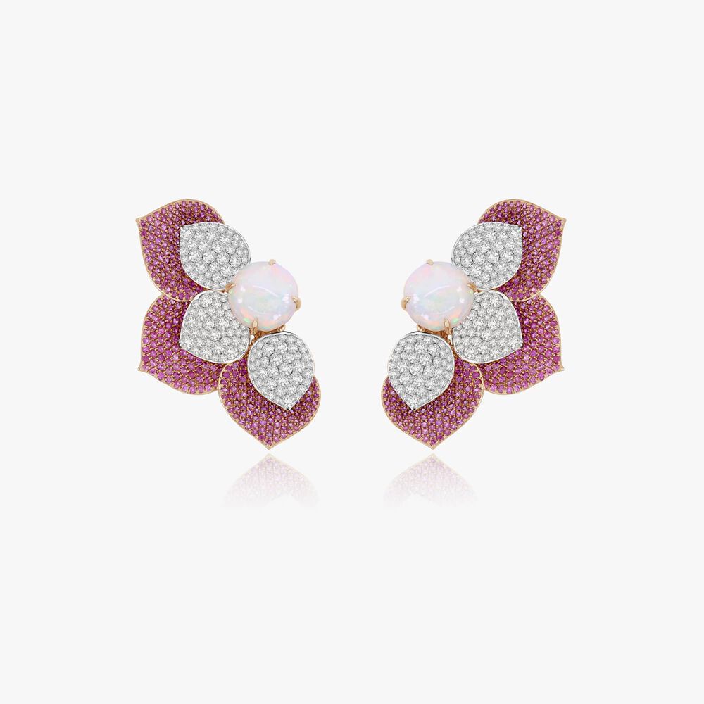 Sutra Sapphire & Diamond Earrings | Annoushka jewelley