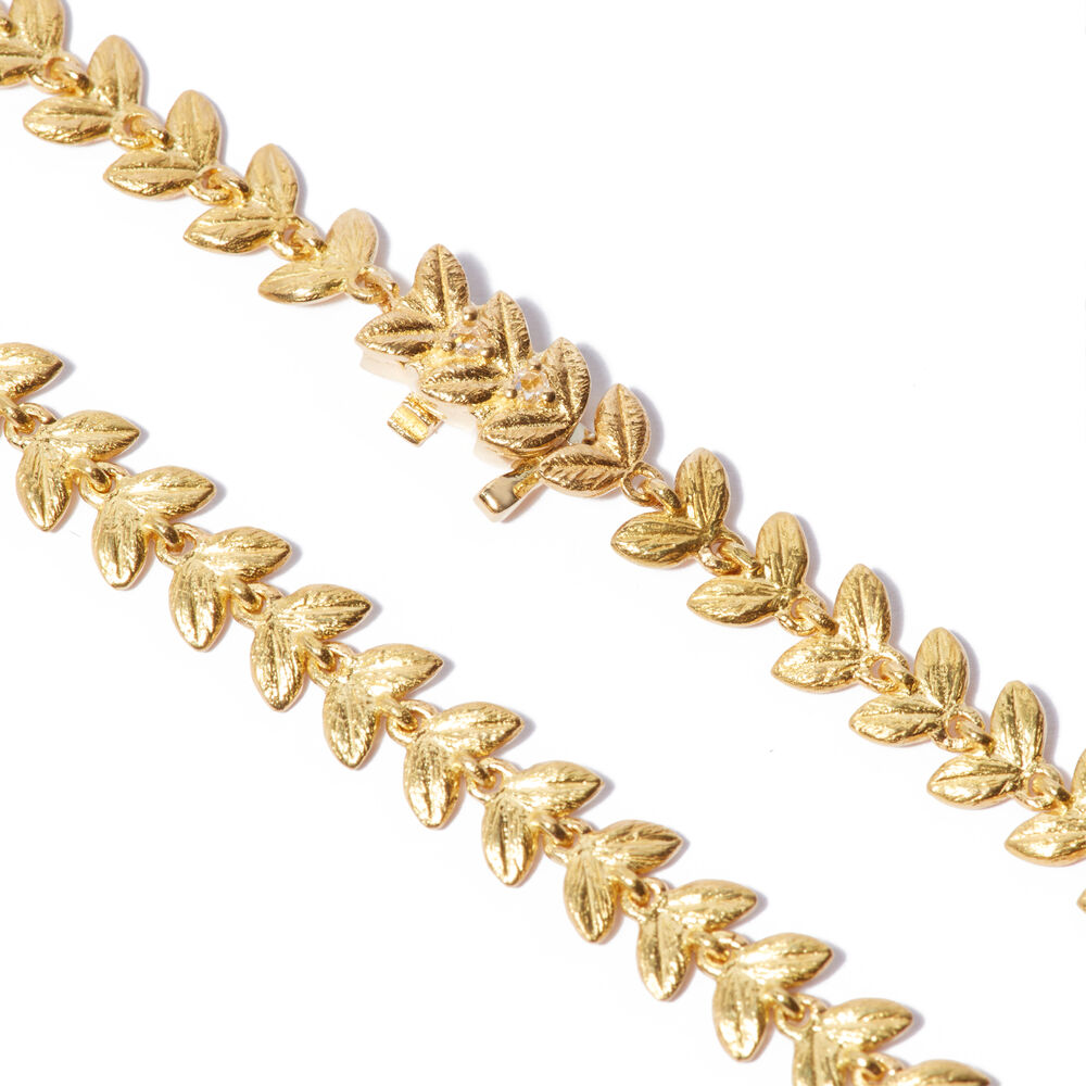 18ct Gold & Diamond Vine Bracelet | Annoushka jewelley