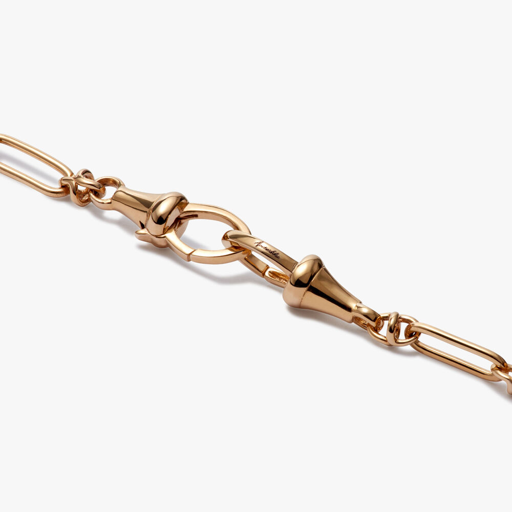 Knuckle 14ct Yellow Gold Classic Link Chain | Annoushka jewelley