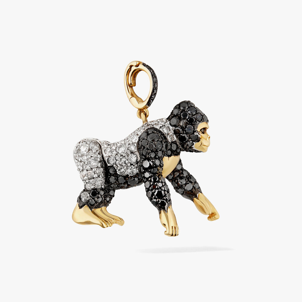 Mythology 18ct Gold African Gorilla Charm  | Annoushka jewelley
