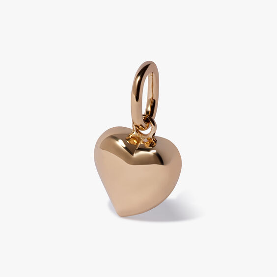 18ct Yellow Gold Small Heart Charm Pendant