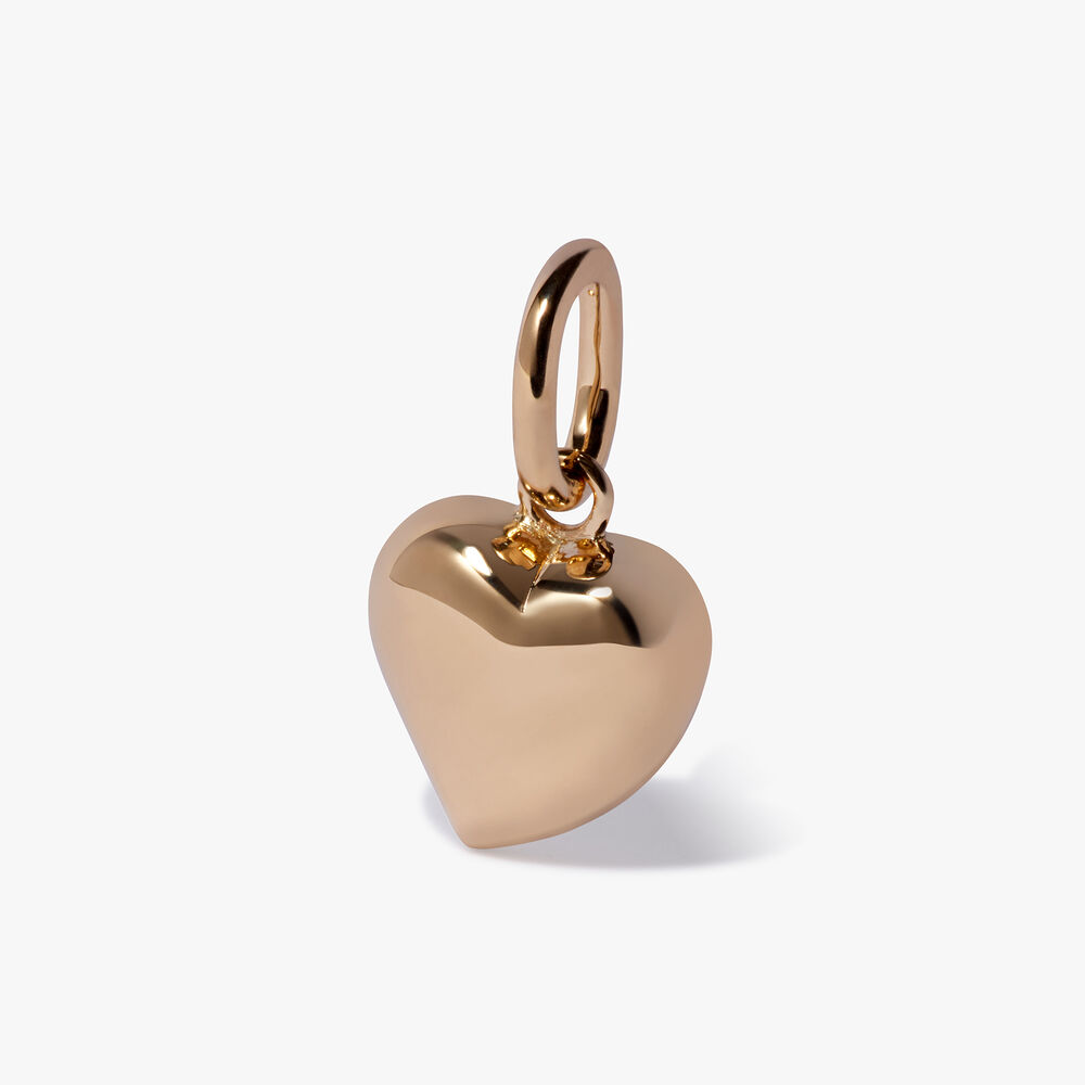 18ct Yellow Gold Small Heart Necklace | Annoushka jewelley