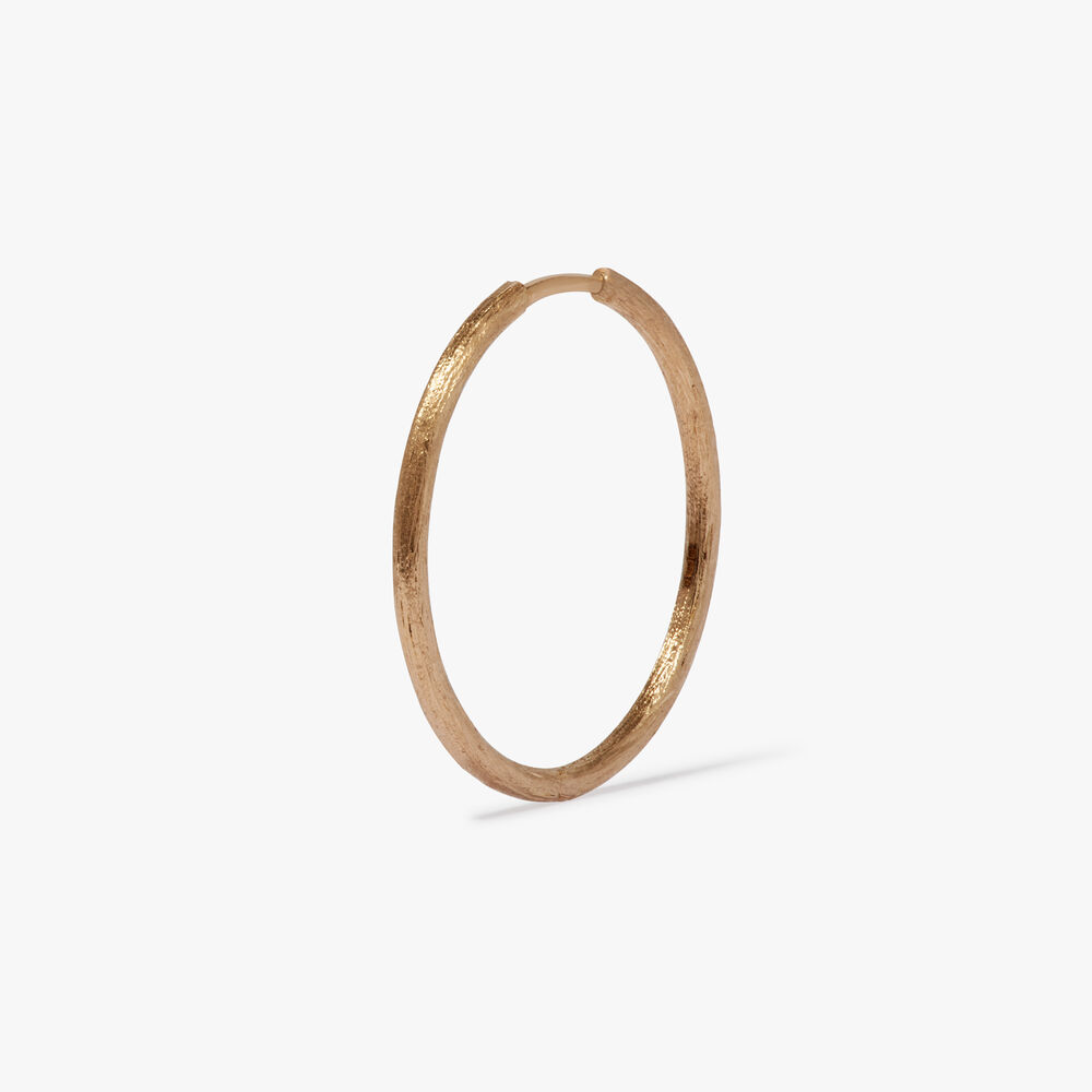 18ct Gold Medium Hoop Earring | Annoushka jewelley