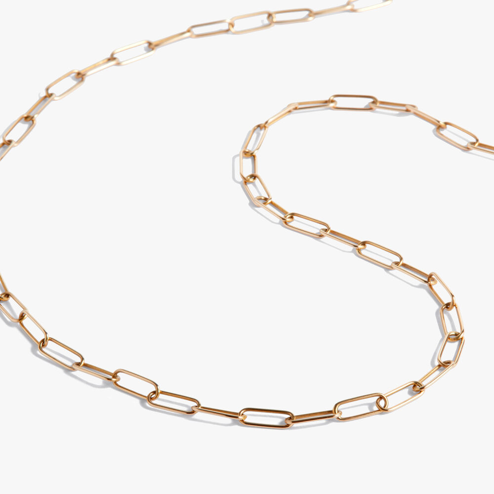 14ct Yellow Gold Short Mini Cable Chain | Annoushka jewelley