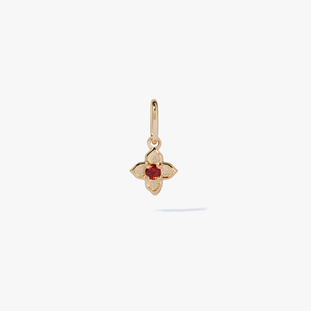 Tokens 14ct Gold Garnet Pendant | Annoushka jewelley