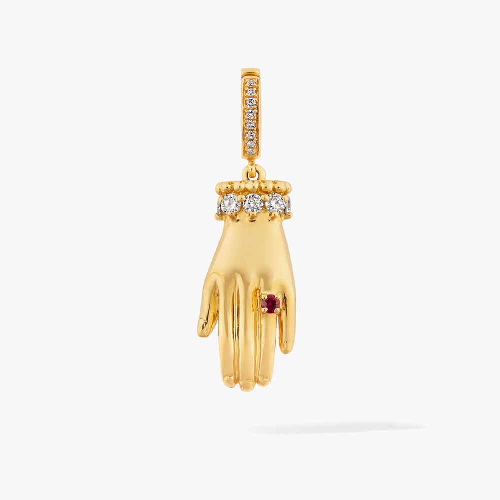 Mythology 18ct Gold ‘My Heart in Your Hands’ Charm | Annoushka jewelley