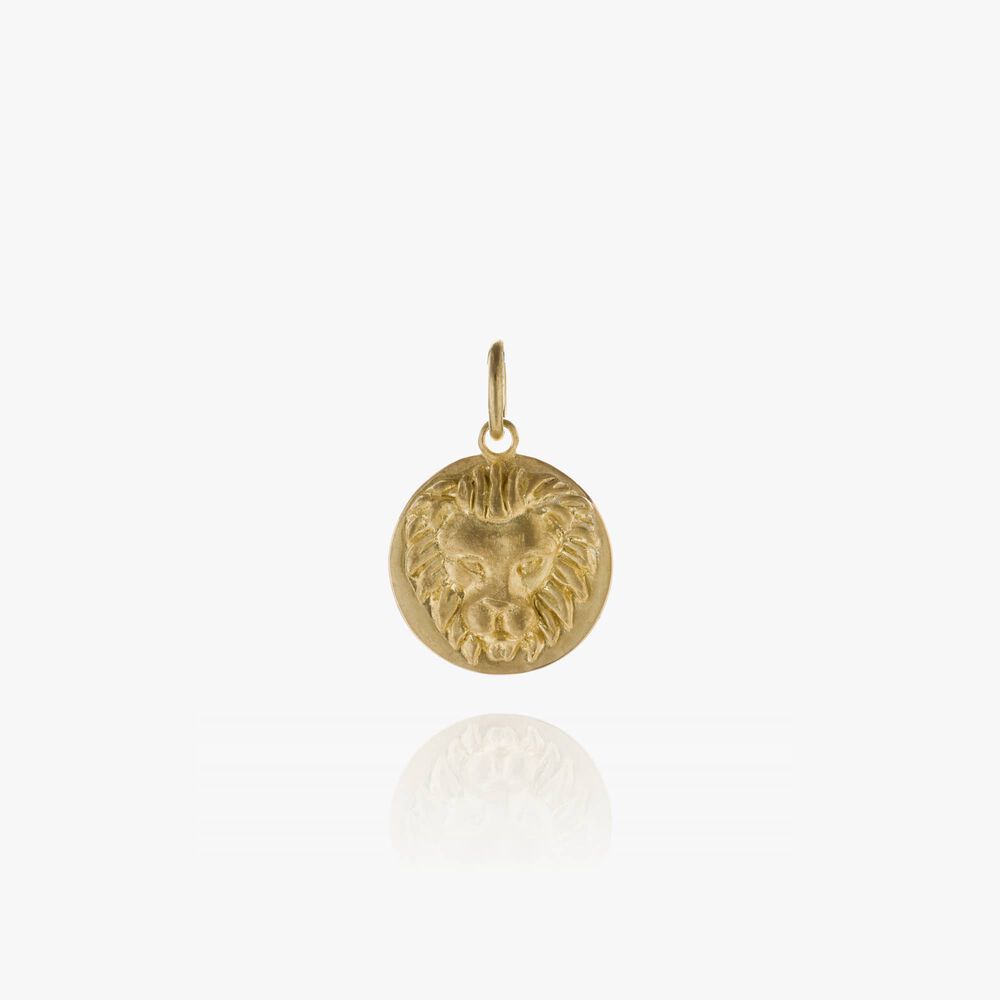 Zodiac 18ct Gold Leo Pendant | Annoushka jewelley