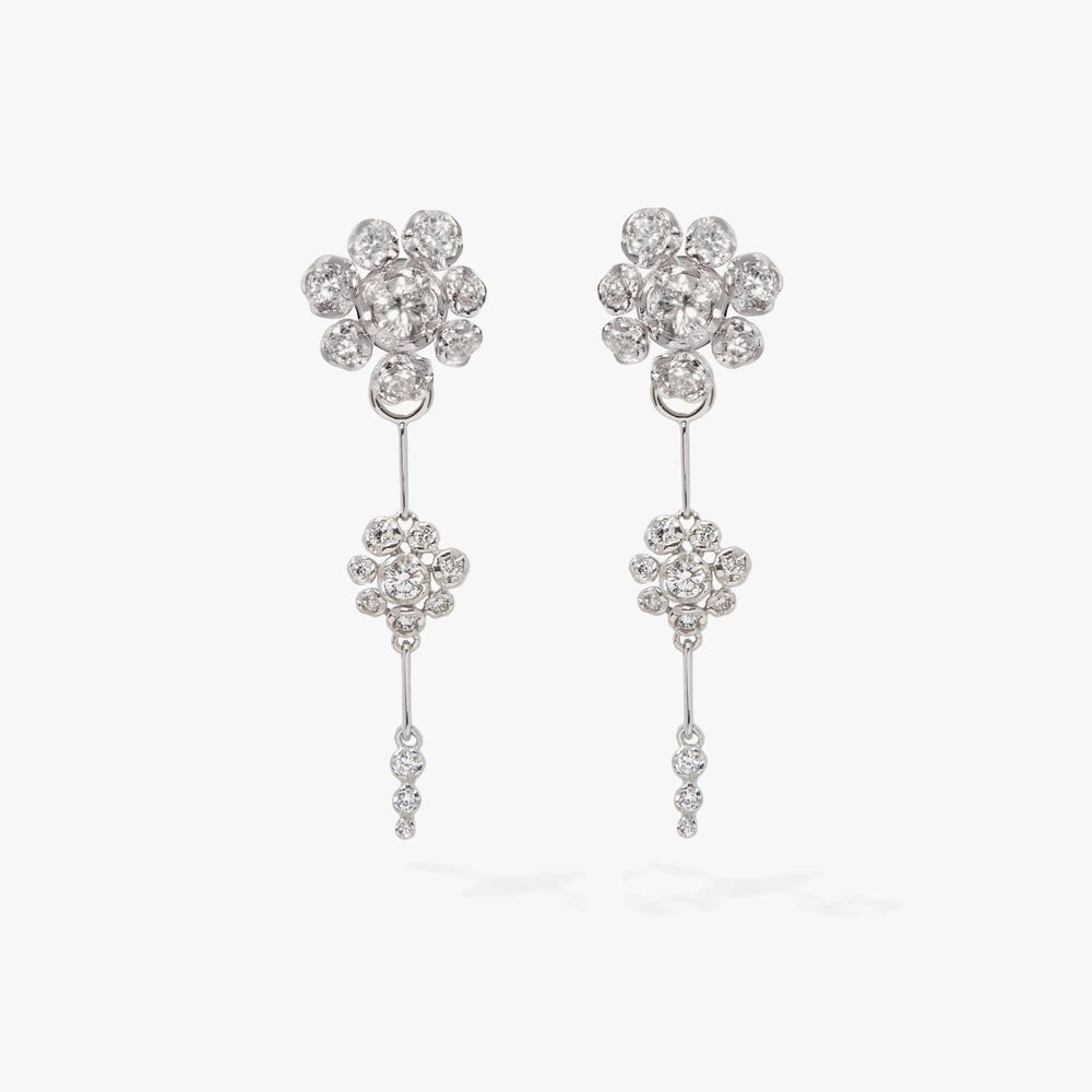 Marguerite Diamond Drop Earrings | Annoushka jewelley