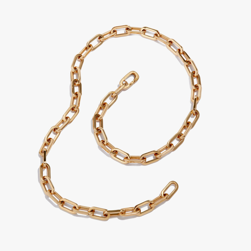 18ct Yellow Gold Cable Chain | Annoushka jewelley