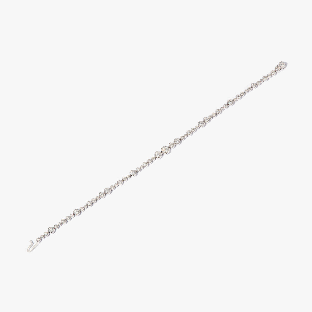 Marguerite 18ct White Gold Diamond Bracelet | Annoushka jewelley