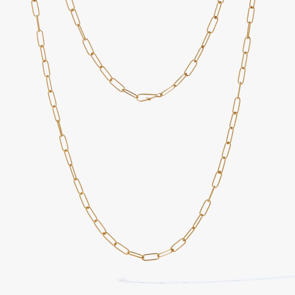 14ct Gold Mini Short Cable Chain | Annoushka jewelley