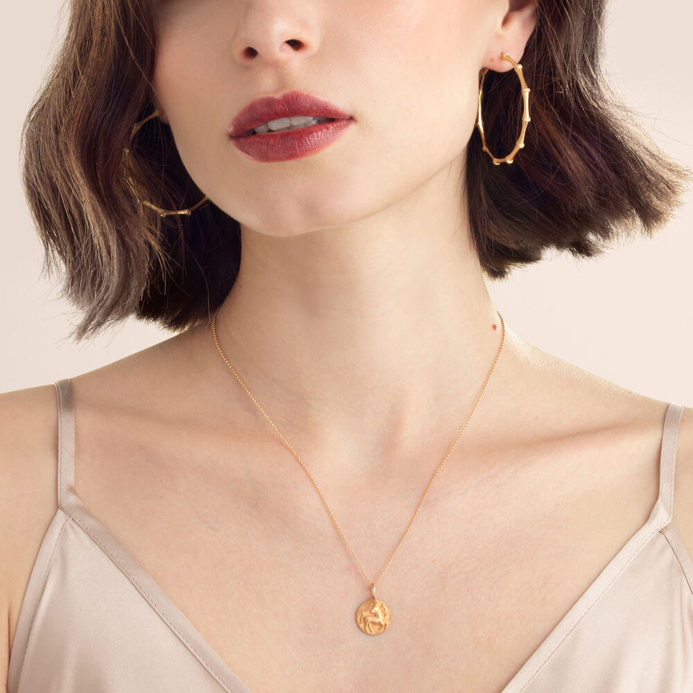 Mythology 18ct Rose Gold Sagittarius Necklace | Annoushka jewelley