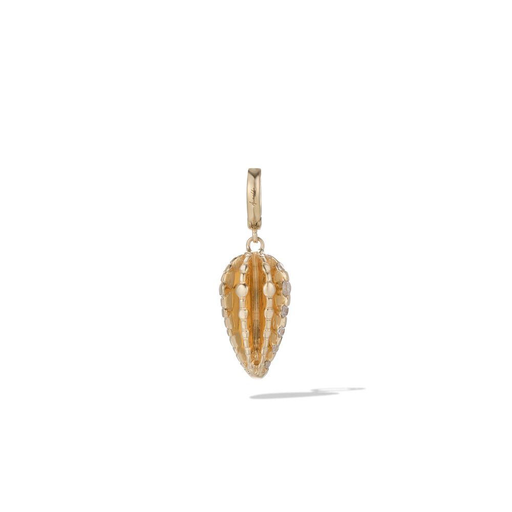 Topiary 18ct Yellow Gold Acorn Charm | Annoushka jewelley