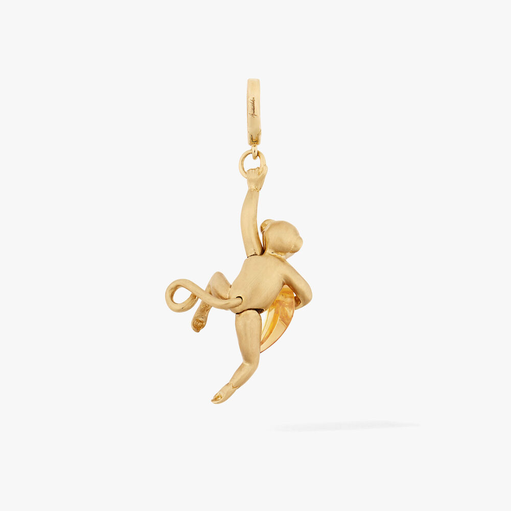 Mythology 18ct Gold Baby African Monkey Charm  | Annoushka jewelley
