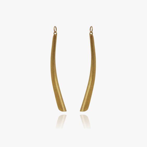 18ct Gold Palm Earring Drops