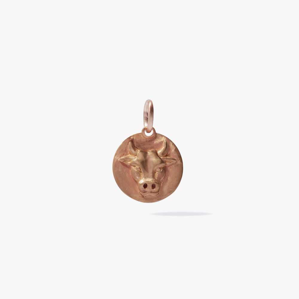 Mythology 18ct Rose Gold Taurus Pendant | Annoushka jewelley