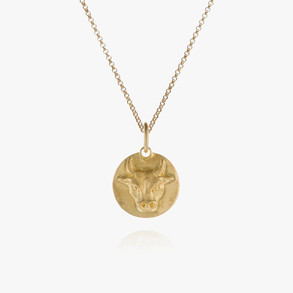 Mythology 18ct Gold Taurus Necklace | Annoushka jewelley