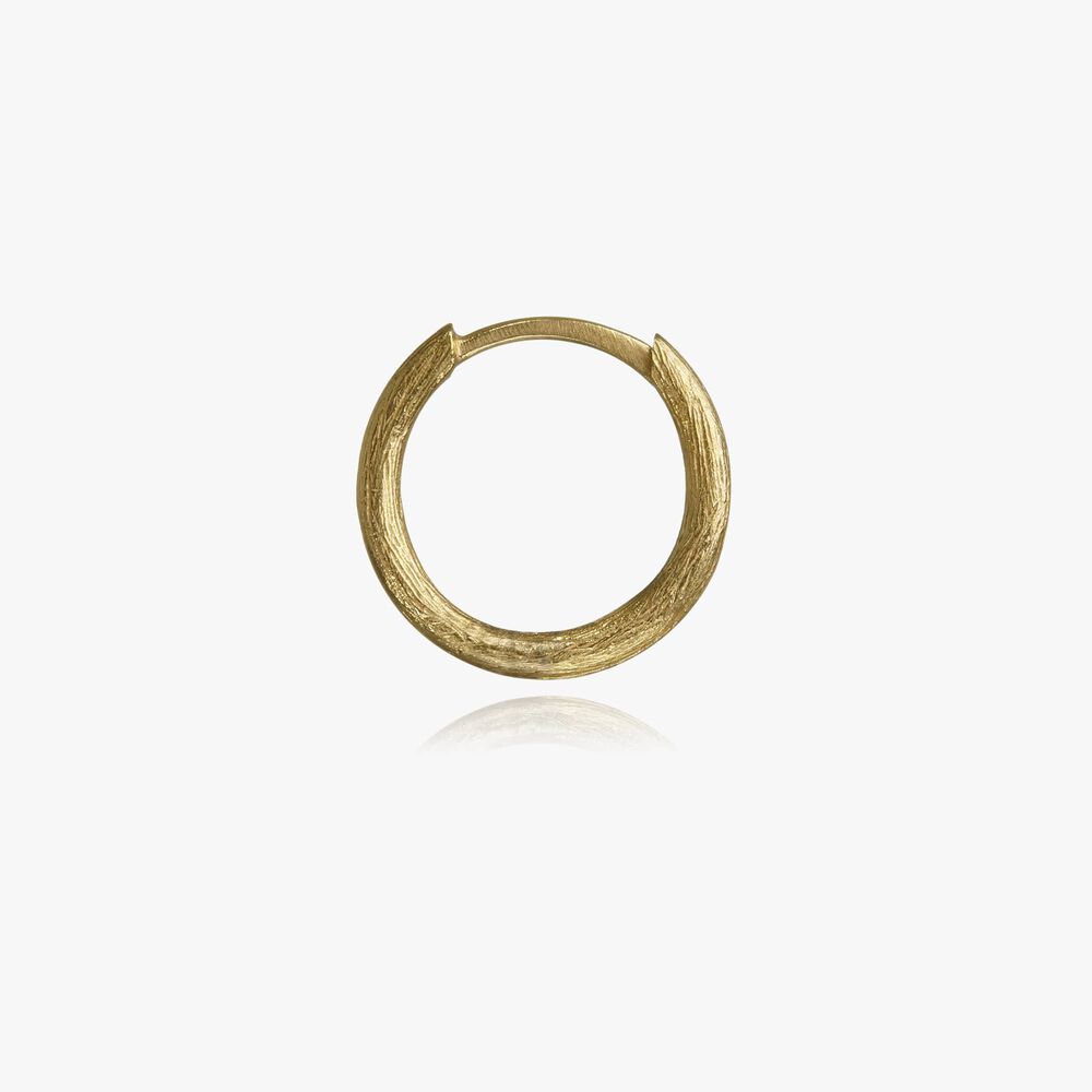 18ct Gold Small Hoop Earring | Annoushka jewelley
