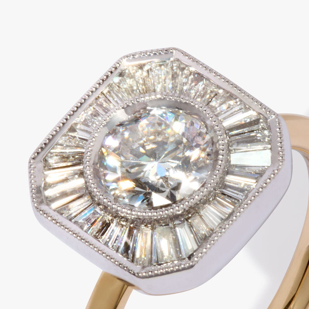 18ct Yellow Gold 1ct Diamond Ring | Annoushka jewelley