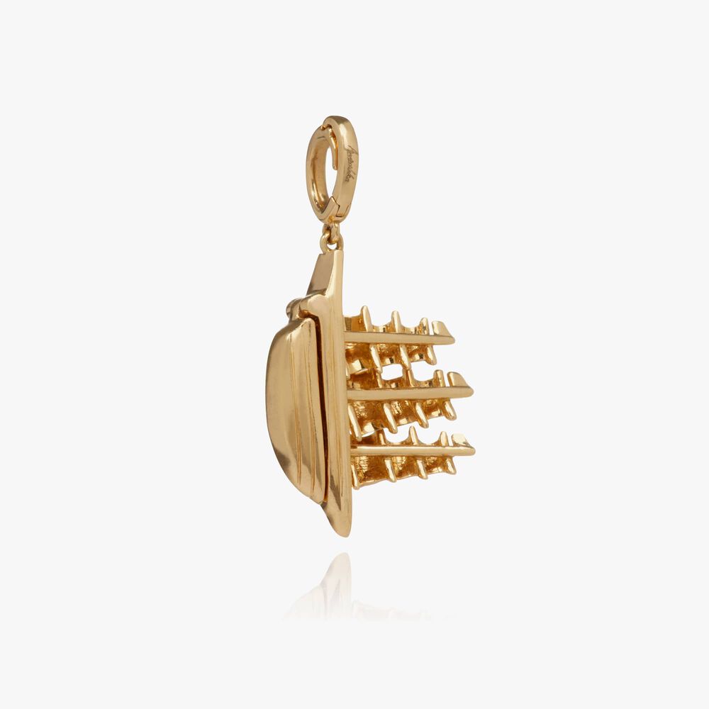 Annoushka X The Vampire's Wife 18ct Gold 'The Ship Song' Charm | Annoushka jewelley