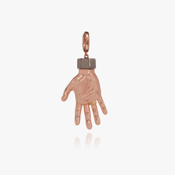 18ct Rose Gold Ruby "Red Right Hand" Charm | Annoushka jewelley
