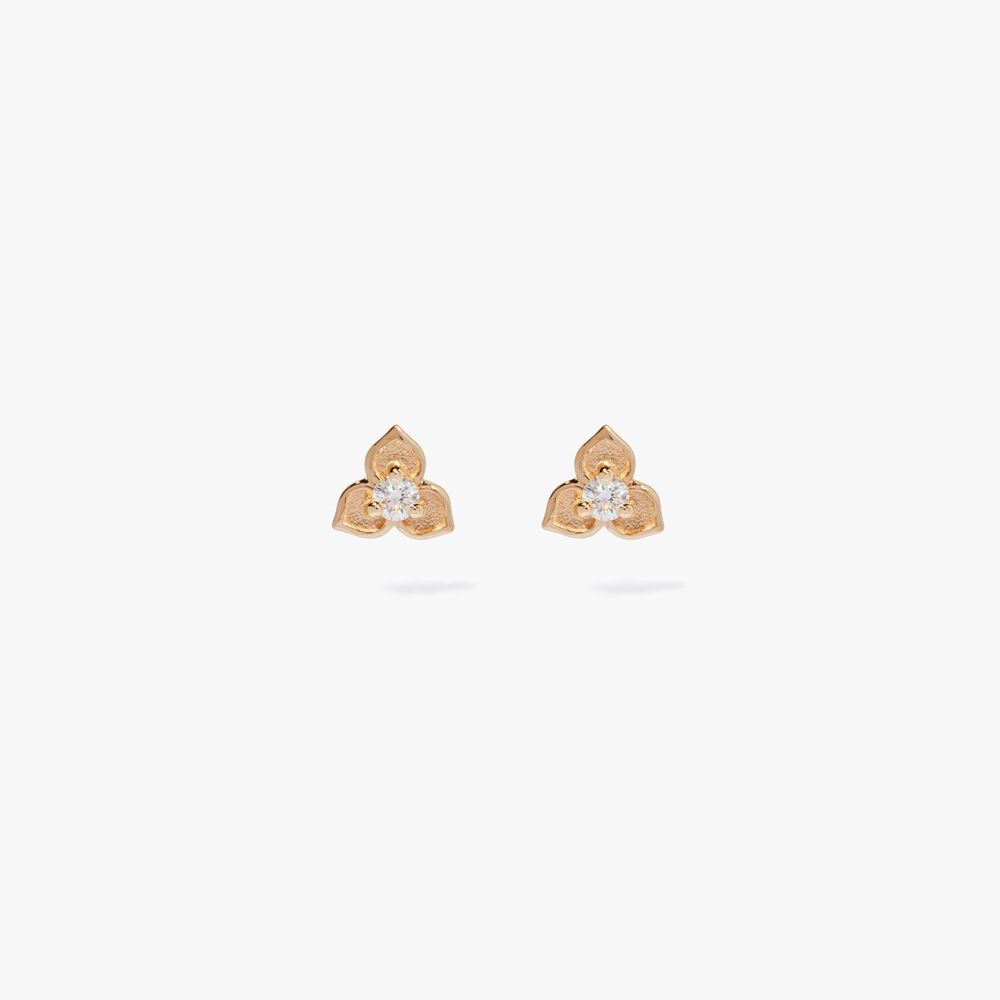 Tokens 14ct Gold Diamond Studs | Annoushka jewelley