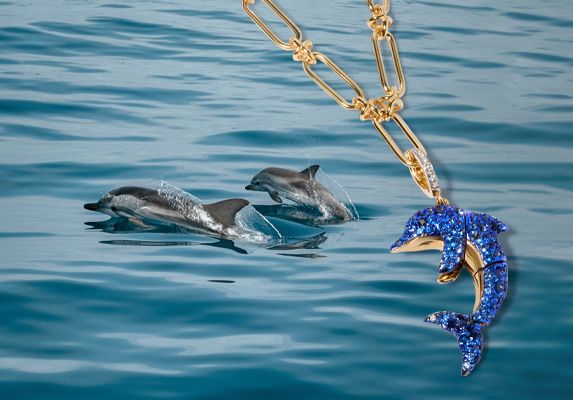 bert the dolphin charm
