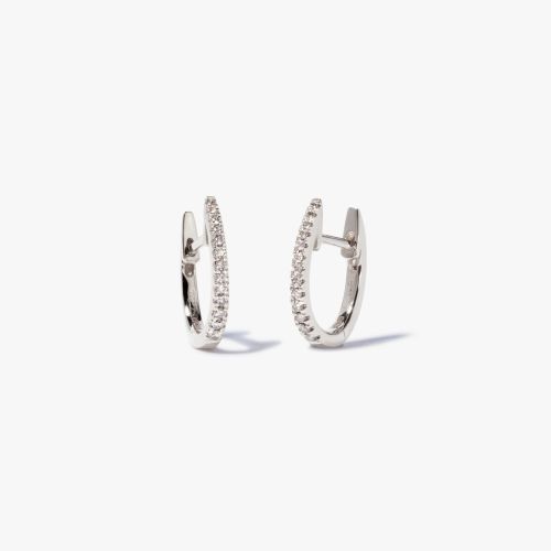 Eclipse Fine Hoop Earrings
