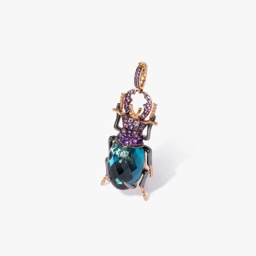 Beetle Charm Pendant