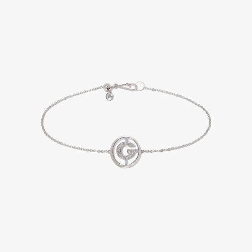 Initials Diamond G Bracelet