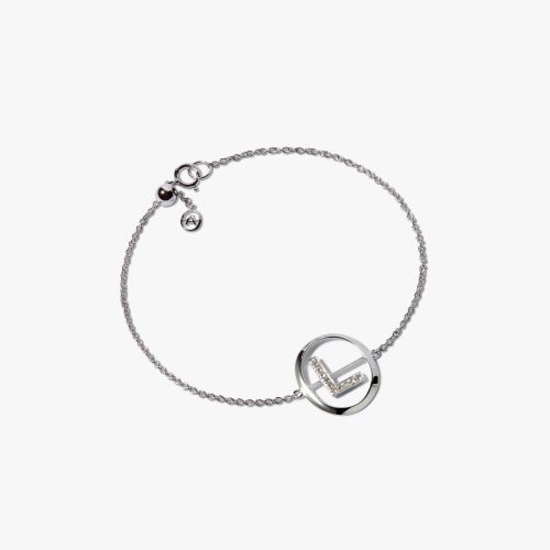 Initials Diamond L Bracelet