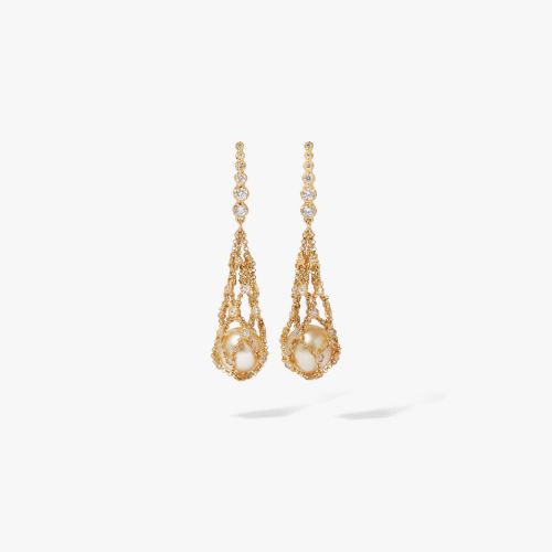 Lattice Net Earrings