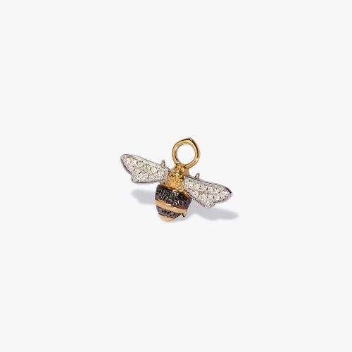Diamond Bee Earring Drop