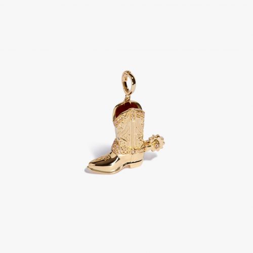 Cowboy Boot Charm Pendant