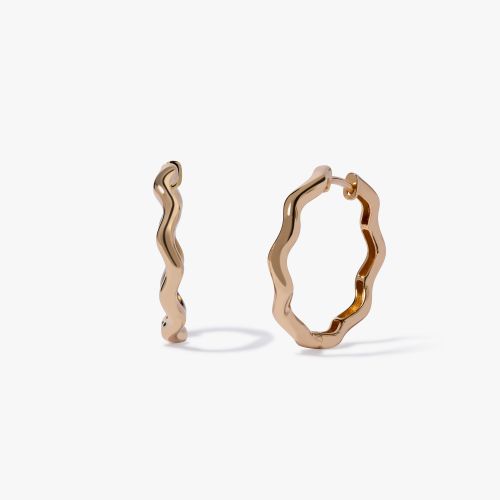 Whoopsie Daisy Medium Hoop Earrings