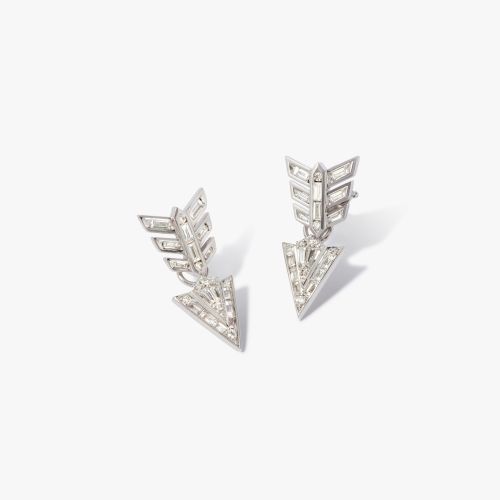 Flight Feather Arrow Earrings