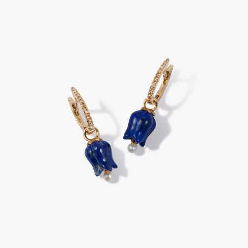 Tulips Diamond Earrings