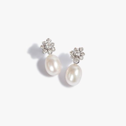 Marguerite Diamond Earrings