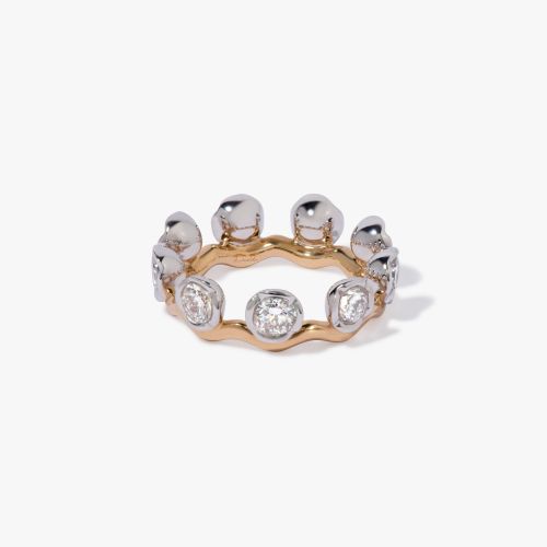Whoopsie Daisy Bi-Colour Diamond Ring