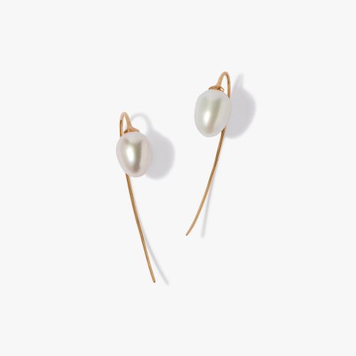 Pearl French Hook Earrings
