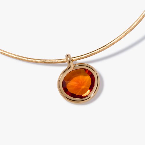 Sweetie Citrine Choker Necklace