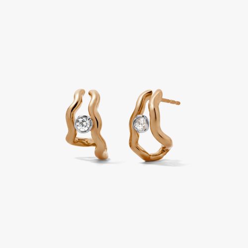 Whoopsie Daisy Double Hoop Earrings