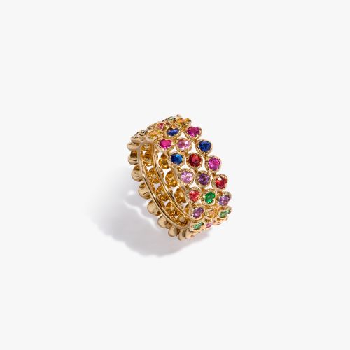 Whoopsie Daisy Rainbow Ring Stack