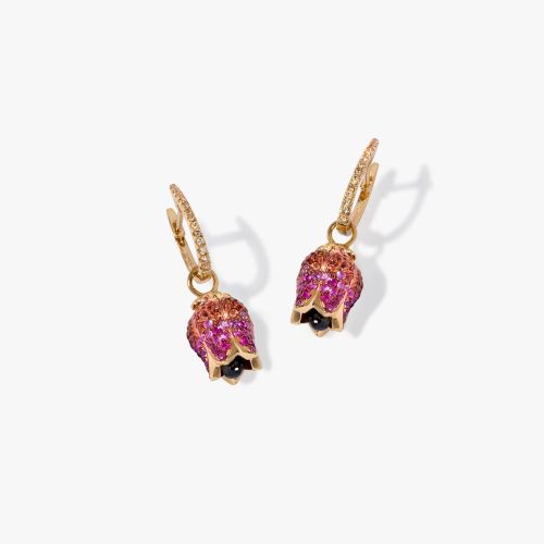 Tulips Diamond Earrings